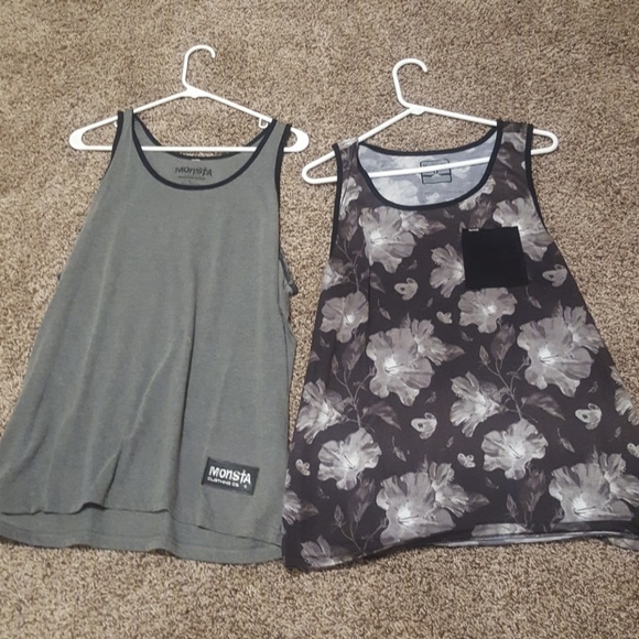 monsta Other - Mens tank tops set of 2